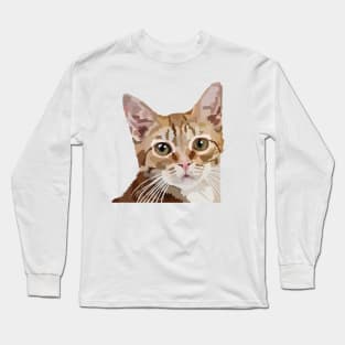 Orange Tabby Long Sleeve T-Shirt